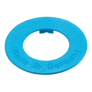 Oventrop Kennzeichnungsring blau, auf Handrad aufclipsbar, 10-fach