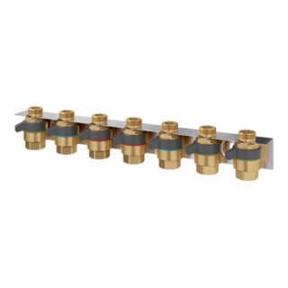 Oventrop Kit de raccordement et d'arrêt Regudis W-HTE fermeture standard