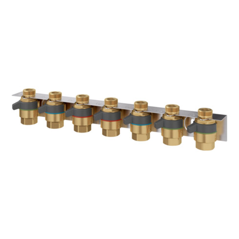 Oventrop Kit de raccordement et d'arrêt Regudis W-HTE fermeture standard
