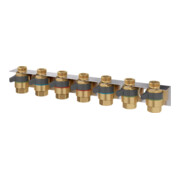 Oventrop Kit de raccordement et d'arrêt Regudis W-HTE fermeture standard
