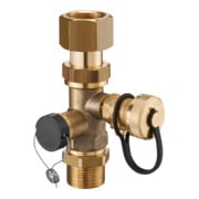 Oventrop Klappenventil Expa Con Solar DN 20, Rp 3/4xG 3/4 AG