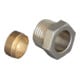 Oventrop Klemmringverschraubung Ofix CEP G 1/2x16mm, für IG, Messing vernickelt