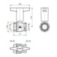 Oventrop Knebelgriff-Kugelhahn Optibal PN 16, Messing DN 32, 1 1/4" IG-5