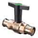 Oventrop Kugelhahn Optibal DN 20, d 22 mm, MS vn, PN 16, 2x PA-1
