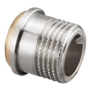Oventrop Längenausgleichsnippel G 1/2 AG, 23mm, Messing vernickelt