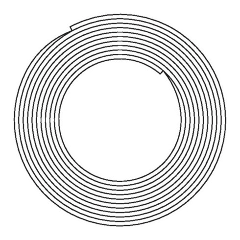 Oventrop Mehrschicht-Verbundrohr Copipe HSC PE-RT/AL/PE-RT, weiß 16 x 2 mm, 50 m Ring