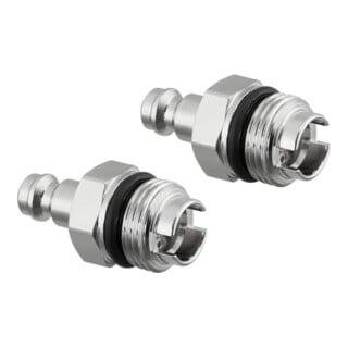 Oventrop Messventil Hydrocontrol G 3/8, 2 Stck, m Steckkupplung und Sieb