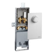 Oventrop Montagekanal Unibox BT 57mm, m Abd.-Pl. u Thermostat, Stahlblech-1