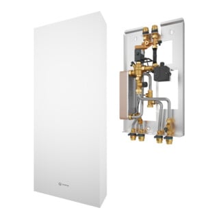 Oventrop Oventrop-Wohnungsstation Regudis W-HTE GT Wärmeübertrager Sealix, 18 l/min