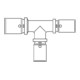 Oventrop Press-T-Stück Cofit PD Mittelabgang und Durchgang reduziert 20 x 16 x 16 mm-3