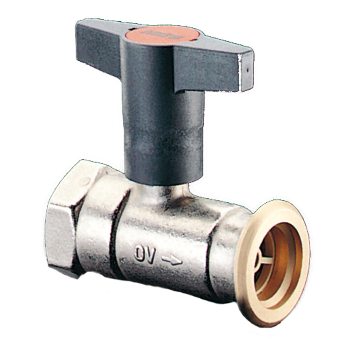 Oventrop Pumpenkugelhahn Optibal P 32, Rp 11/4xG 1 1/2, PN 10, o. Vtl., MS