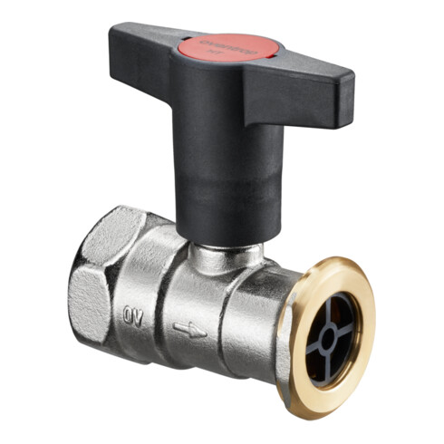 Oventrop Pumpenkugelhahn Optibal P DN 32, Rp 1 1/4xG 2, PN 10, Vtl., MS vn