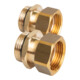 Oventrop Raccord double Cofit S 1 AGx1 ÜM, 2 voies, pour ensembles de raccordement WZ-1