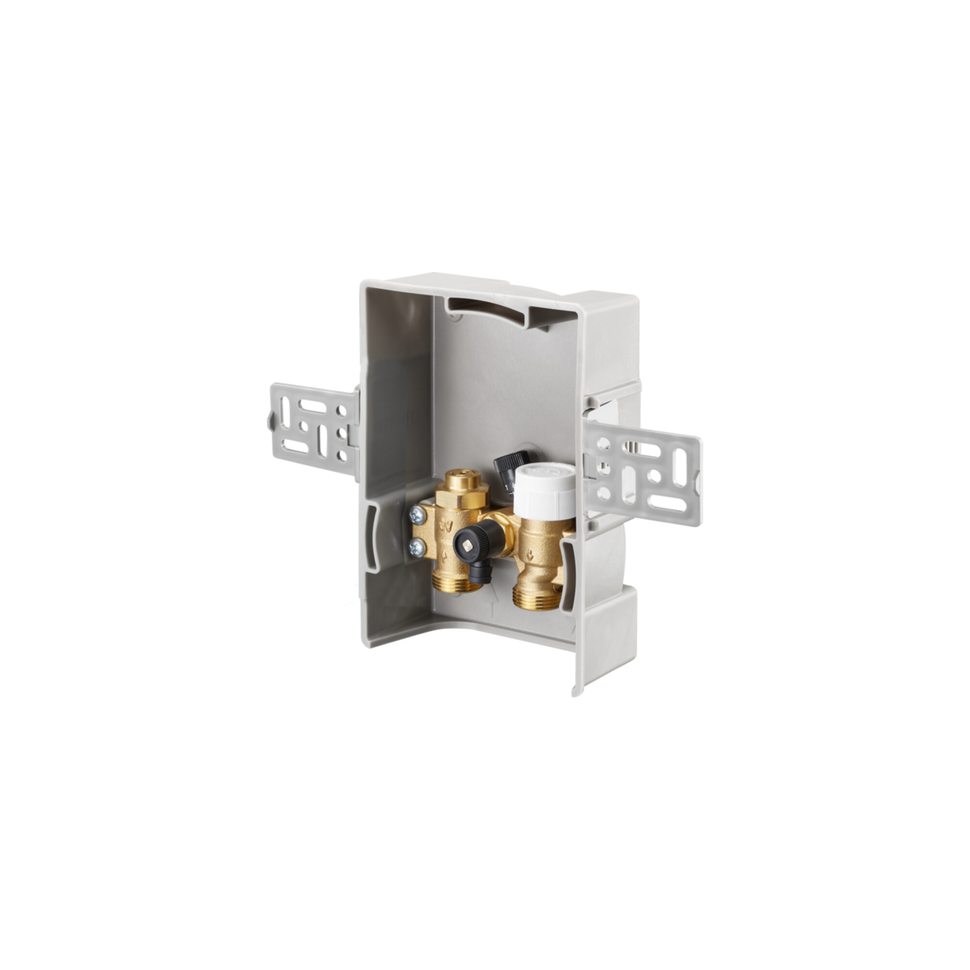 Oventrop Raumtemperaturregelung Unibox E BV ohne Abdeckung, mit Bypass