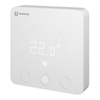 Oventrop Raumthermostat ClimaCon F 316 24 V, AP, Heizen/Kühlen, kabelgebunden