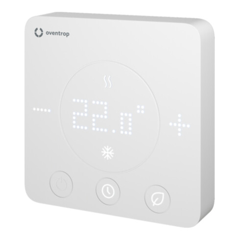 Oventrop Raumthermostat ClimaCon F 316 24 V, AP, Heizen/Kühlen, kabelgebunden