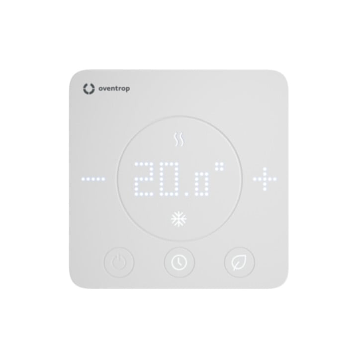 Oventrop Raumthermostat ClimaCon F 316 24 V, AP, Heizen/Kühlen, kabelgebunden