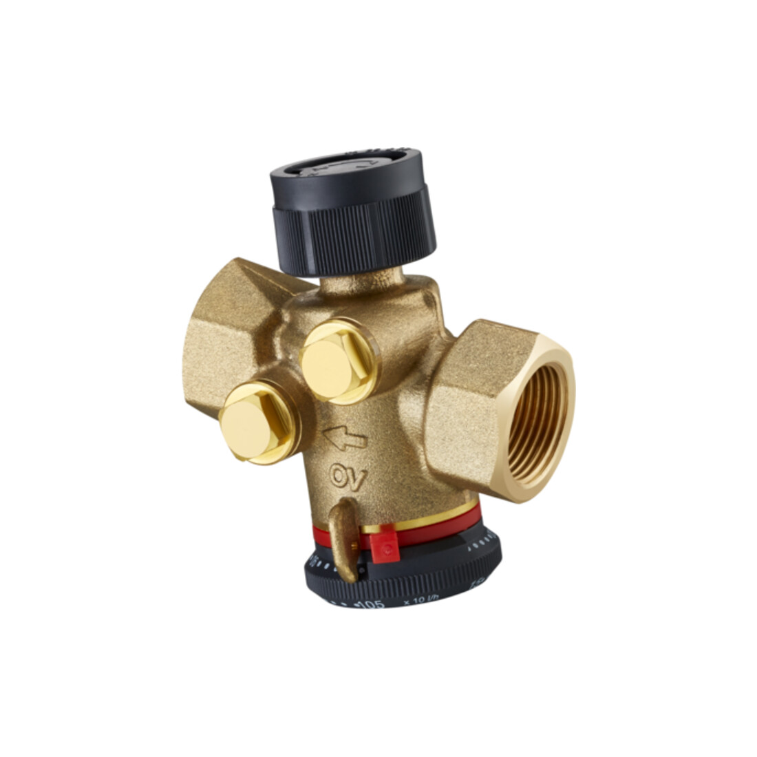 Oventrop Regelventil Cocon QTZ DN 15, 1/2", 150-1050 I/h, PN 16, IG