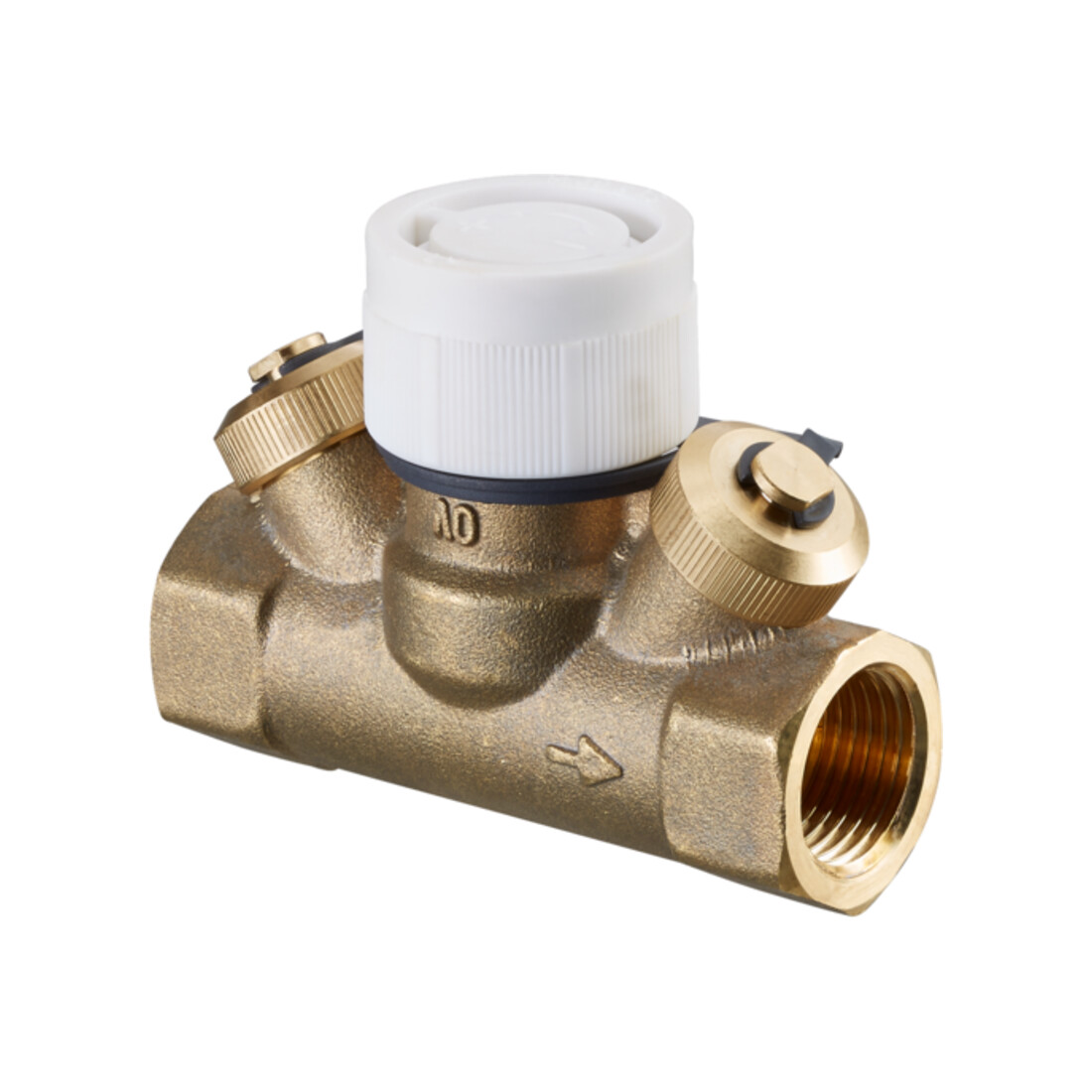 Oventrop Regelventil Hycocon ETZ DN 15, PN 16, beids. IG, Messing