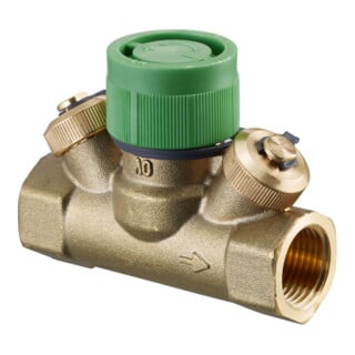Oventrop Regelventil Hycocon HTZ DN 20, kvs 2,7, PN 16, beids. IG, MS