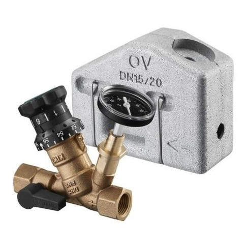 Oventrop Regelventil VT Aquastrom thermostatisch, PN 16, IG DN 15, Rp 1/2" x Rp 1/2"