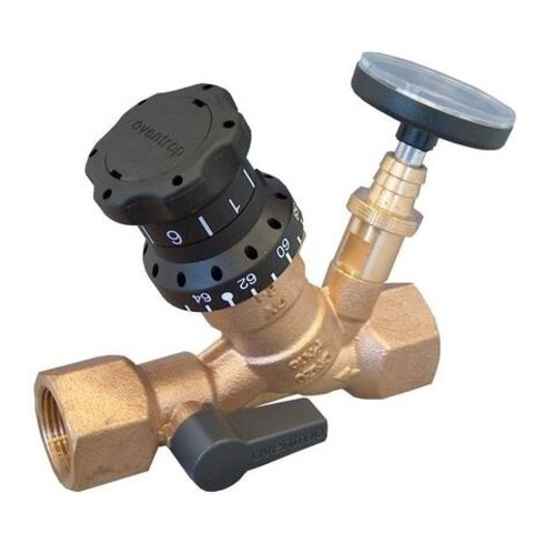 Oventrop Regelventil VT Aquastrom thermostatisch, PN 16, IG DN 15, Rp 1/2" x Rp 1/2"