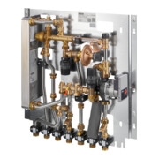 Oventrop Wohnungsstation Regudis W-HTF Leistungsb. 3, max 17 l/m., nickelgel.