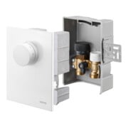 Oventrop Régulation de température de retour Unibox T RTL we, avec vanne thermostatique et limiteur de température retour-1
