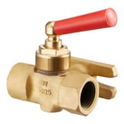 Oventrop Robinet manomètre DN 15, G 1/2, FI, PN 25, avec flacon 25x60 mm-1