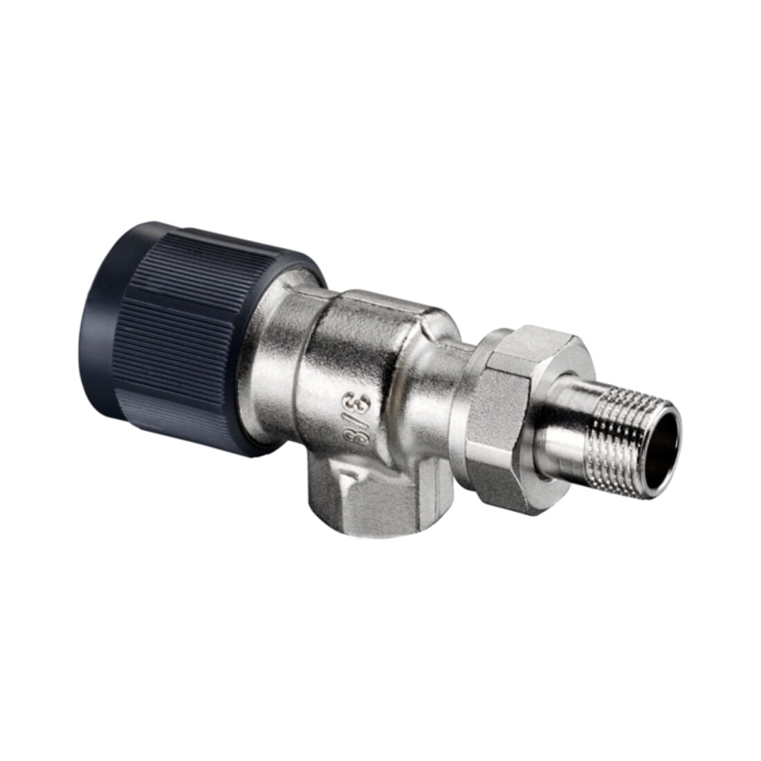 Oventrop Rücklauftemperaturbegrenzer DN 15, RL Axial, Messing vernickelt