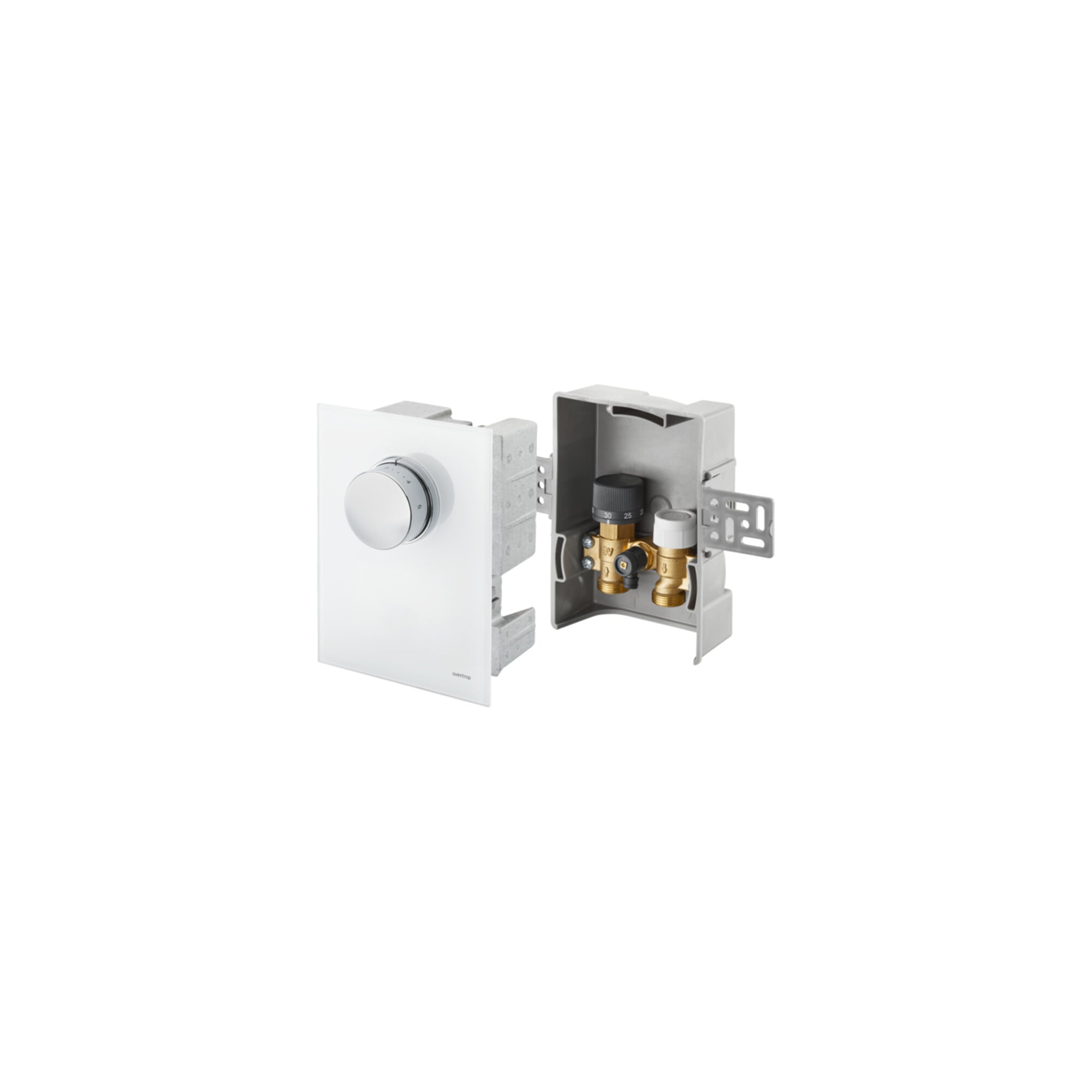 Oventrop Rücklauftemperaturregelung Unibox T RTL ESG we, m Vtl., Thermostat u RL-Temp.-Begr.