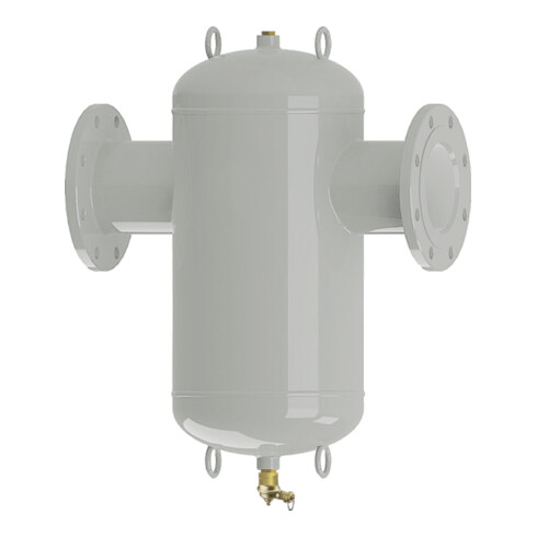 Oventrop Séparateur de boues DN 125, PN 16, acier, à écoulement, avec séparation