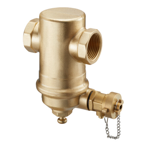 Oventrop Séparateur de boues DN 20, Rp 3/4", PN 16, hz, m Absch., MS