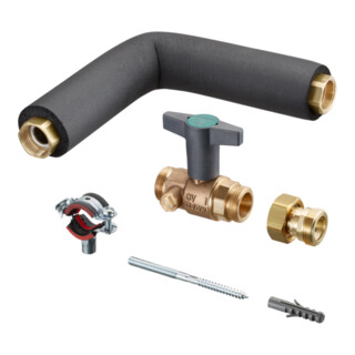 Oventrop Set de circulation TW pour extension, pour Regumaq X-80