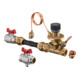 Oventrop Set de raccordement compteur de chaleur Hycocon DTZ avec KH DN 25, DG, avec valve de régulation de pression différentielle-1