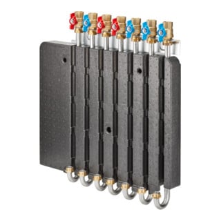 Oventrop Set de raccords à boisseau sphérique pour coupure, pour Regudis W-HTE
