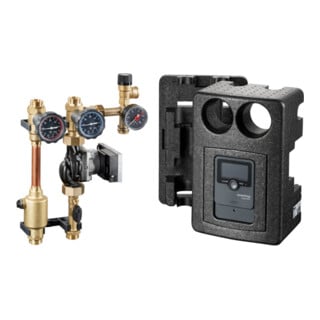 Oventrop Solarstat. Regusol ELH-130-RC-P DN 25, m HE-Pumpe, Wilo-Y P 25/7 PWM 2