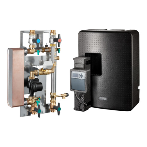 Oventrop Stat. fraîcheur Regumaq X-80 m cuivre brasé Transfert, 875x660x300mm