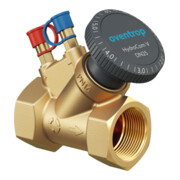 Oventrop Strangregulierventil HydroCom V DN 25, Rp 1, PN 16, beids. IG, Messing