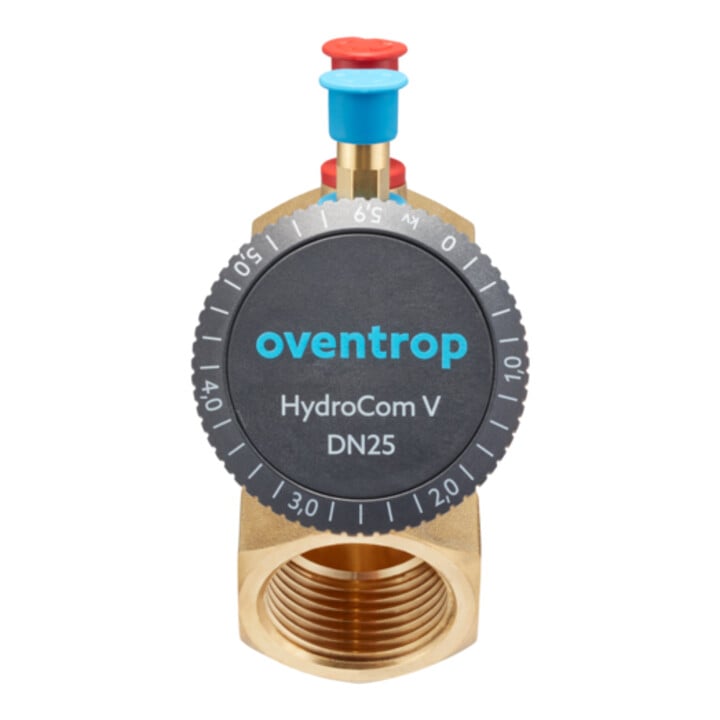 Oventrop Strangregulierventil HydroCom V DN 32, Rp 1 1/4, PN 16, beids. IG, MS