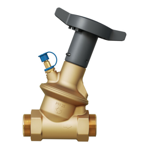 Oventrop Strangregulierventil Hydrocontrol D DN 32, Rp 1 1/4, PN 16, beids. AG, MS