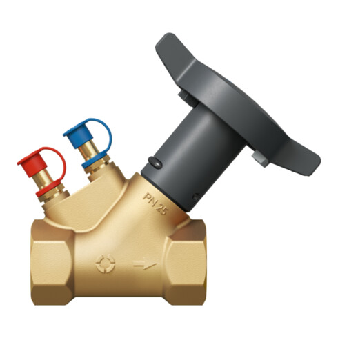 Oventrop Strangregulierventil Hydrocontrol V DN 15, PN 25, beids. IG, Messing