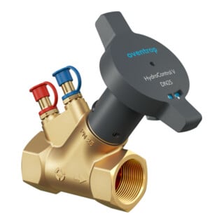 Oventrop Strangregulierventil Hydrocontrol V DN 20, PN 25, beids. IG, Messing