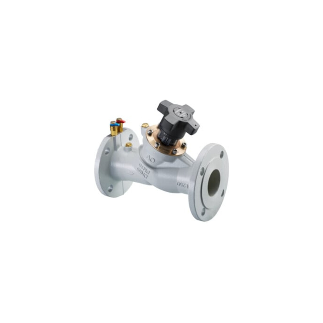 Oventrop Strv. Hydrocontrol MFC DN 80, PN 16, integr. Meßbl., Grauguss