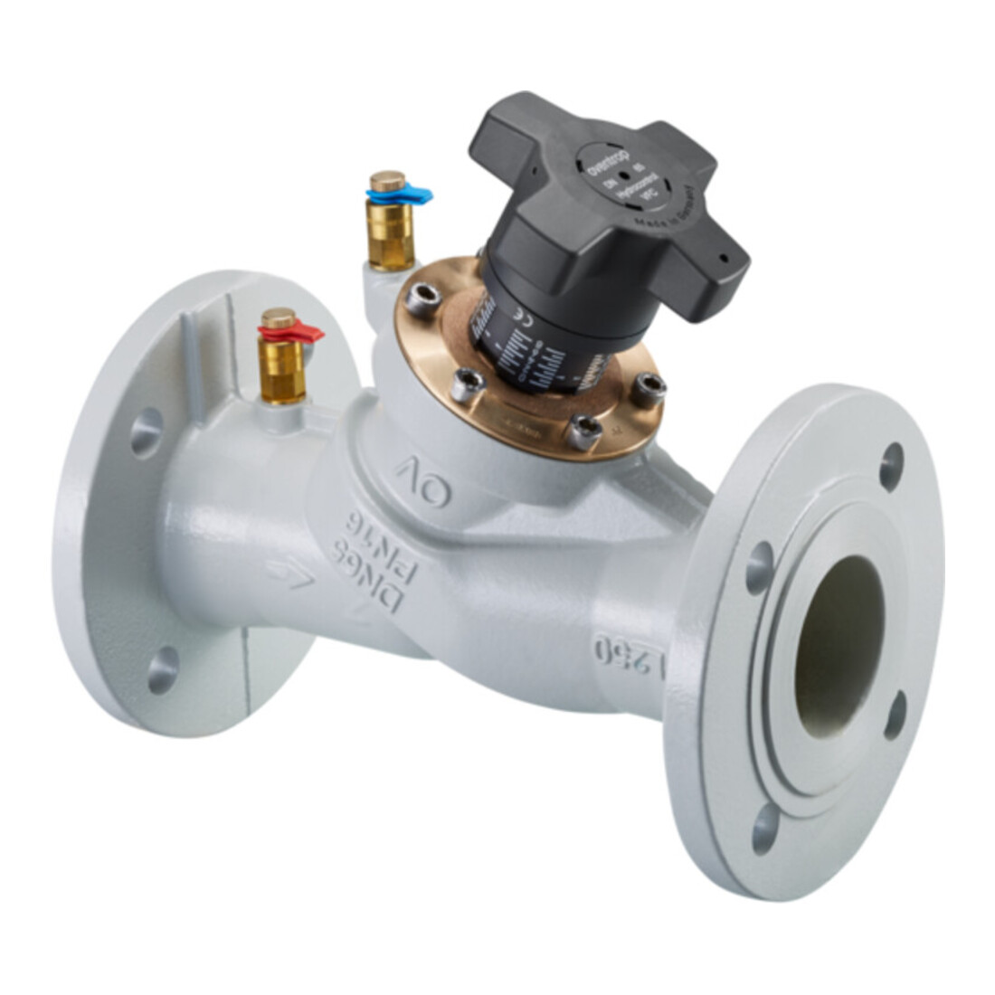 Oventrop Strv. Hydrocontrol VFC DN 100, PN 16, Flan.an. n. Ansi, GG