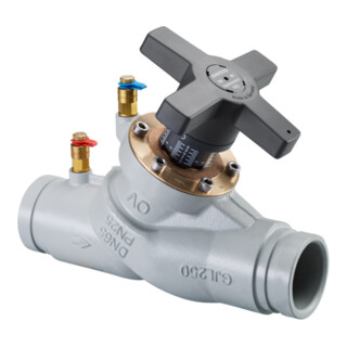 Oventrop Strv. Hydrocontrol VGC DN 100, 114,3mm, PN 25, Rollnutans., GG