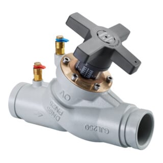 Oventrop Strv. Hydrocontrol VGC DN 150, 165,1mm, PN 25, Rollnutans., GG