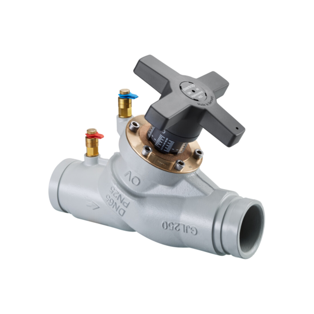 Oventrop Strv. Hydrocontrol VGC DN 65, 76,1mm, PN 25, Rollnutans., GG