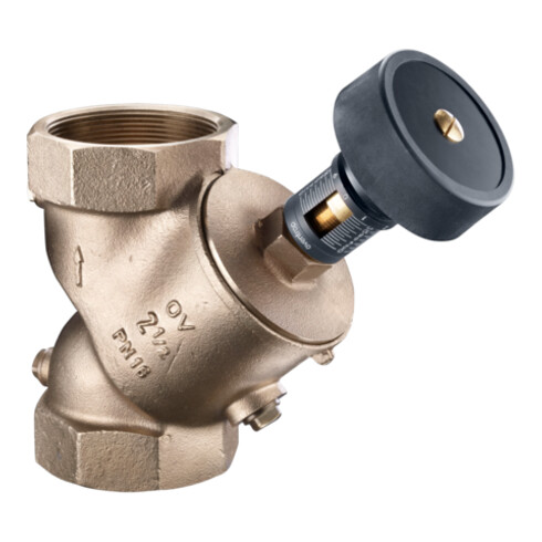 Oventrop Strv. Hydrocontrol VTR PN 16, mit Blindstopfen, Rotguss