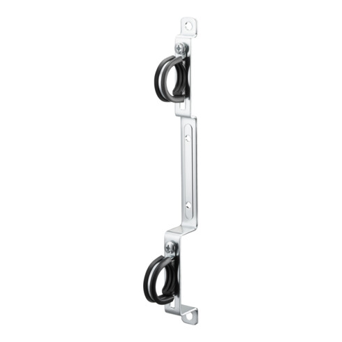 Oventrop Support de collecteur Multidis avec isolation phonique, avec deux colliers de tuyau